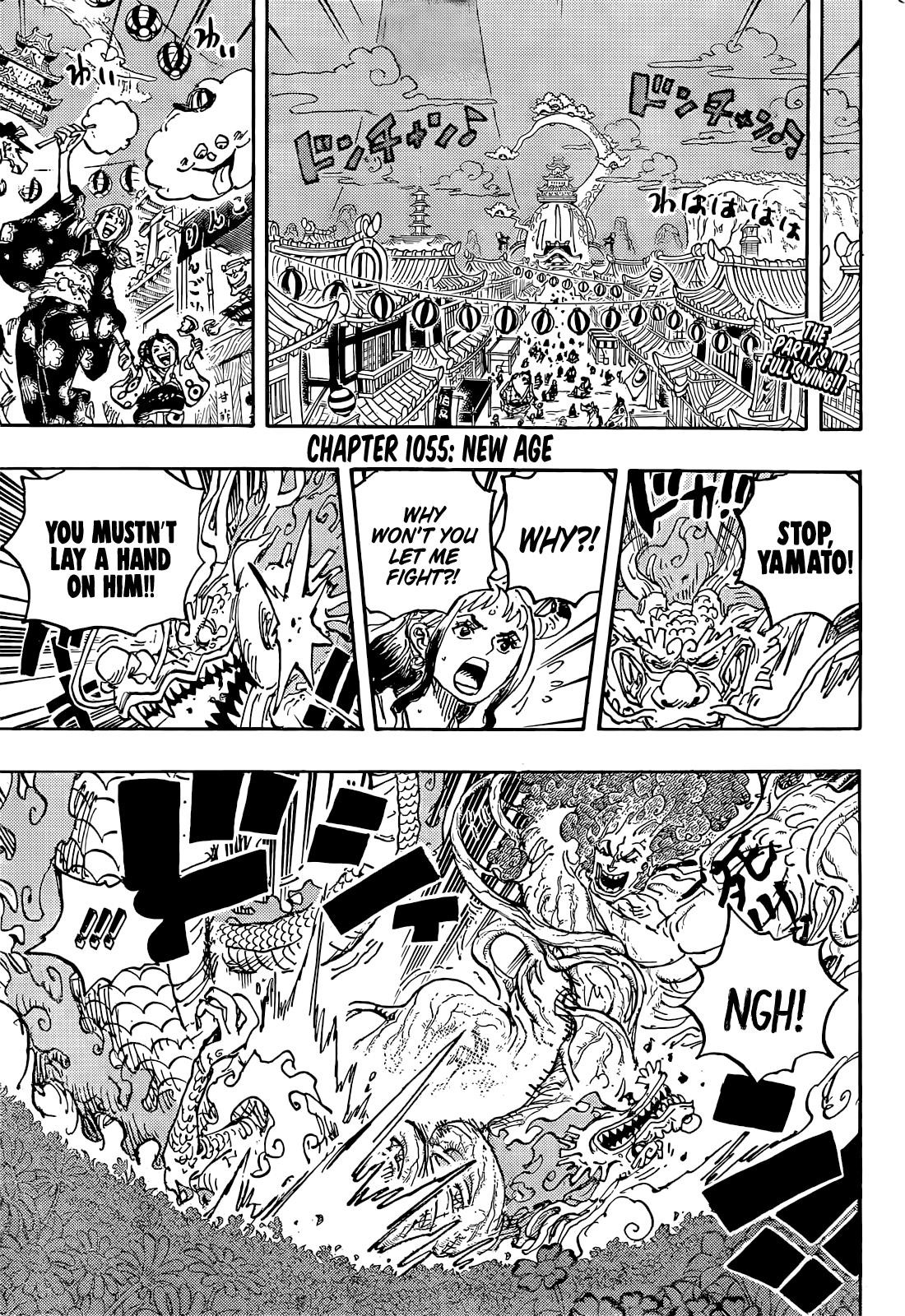 One Piece Chapter 1055 - Page 4 in English