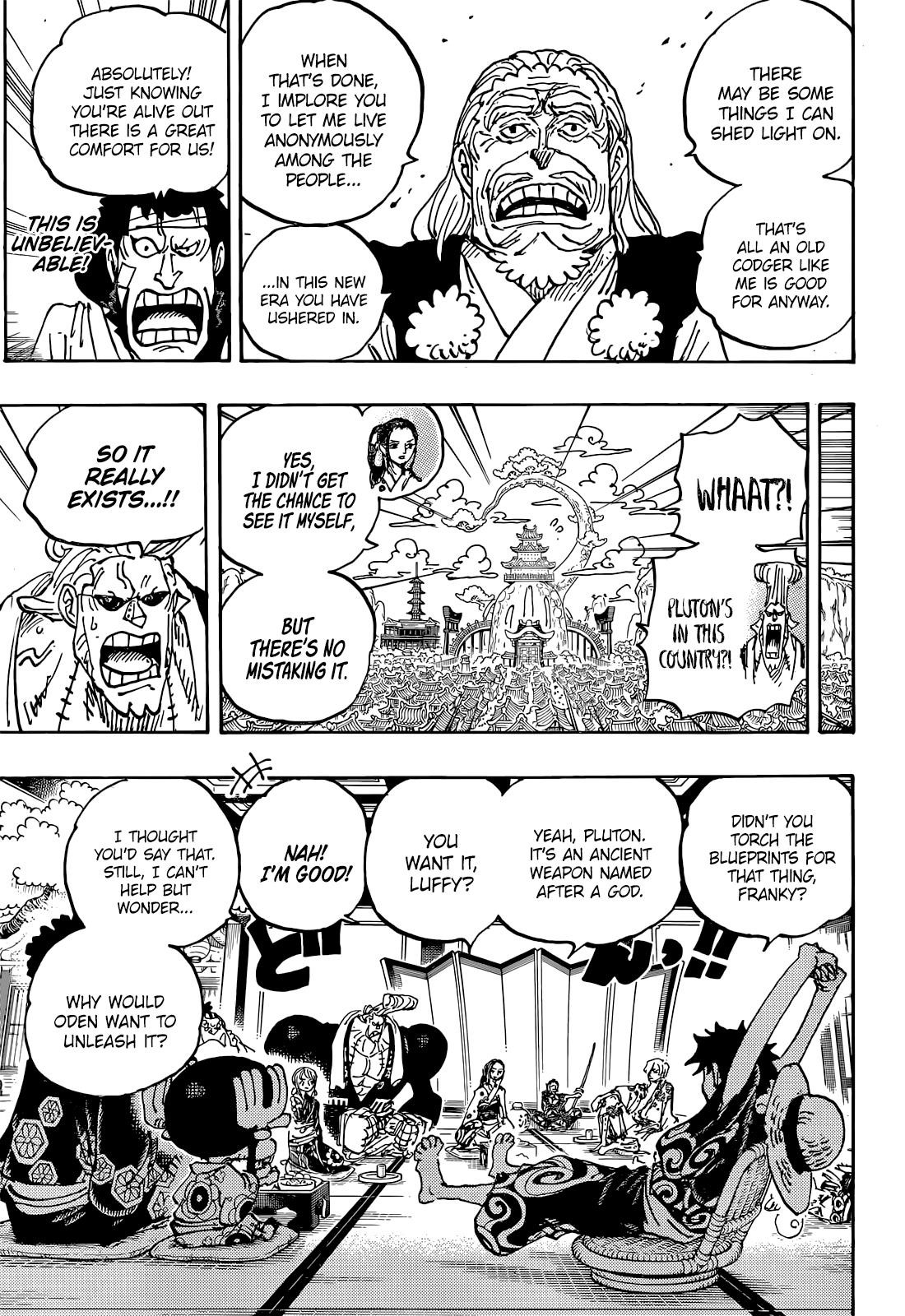 One Piece Chapter 1056 - Page 9 in English