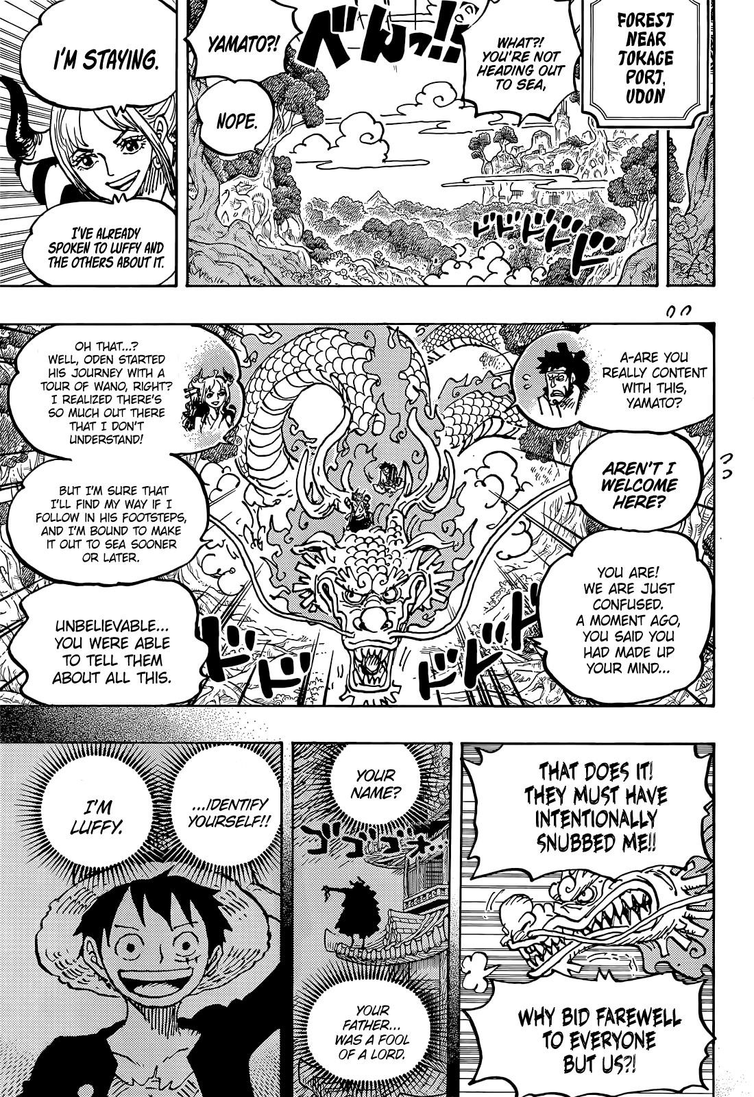 One Piece Chapter 1057 - Page 4 in English