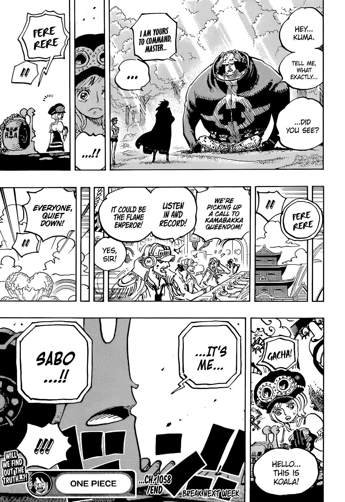 One Piece Chapter 1058 - Page 16 in English