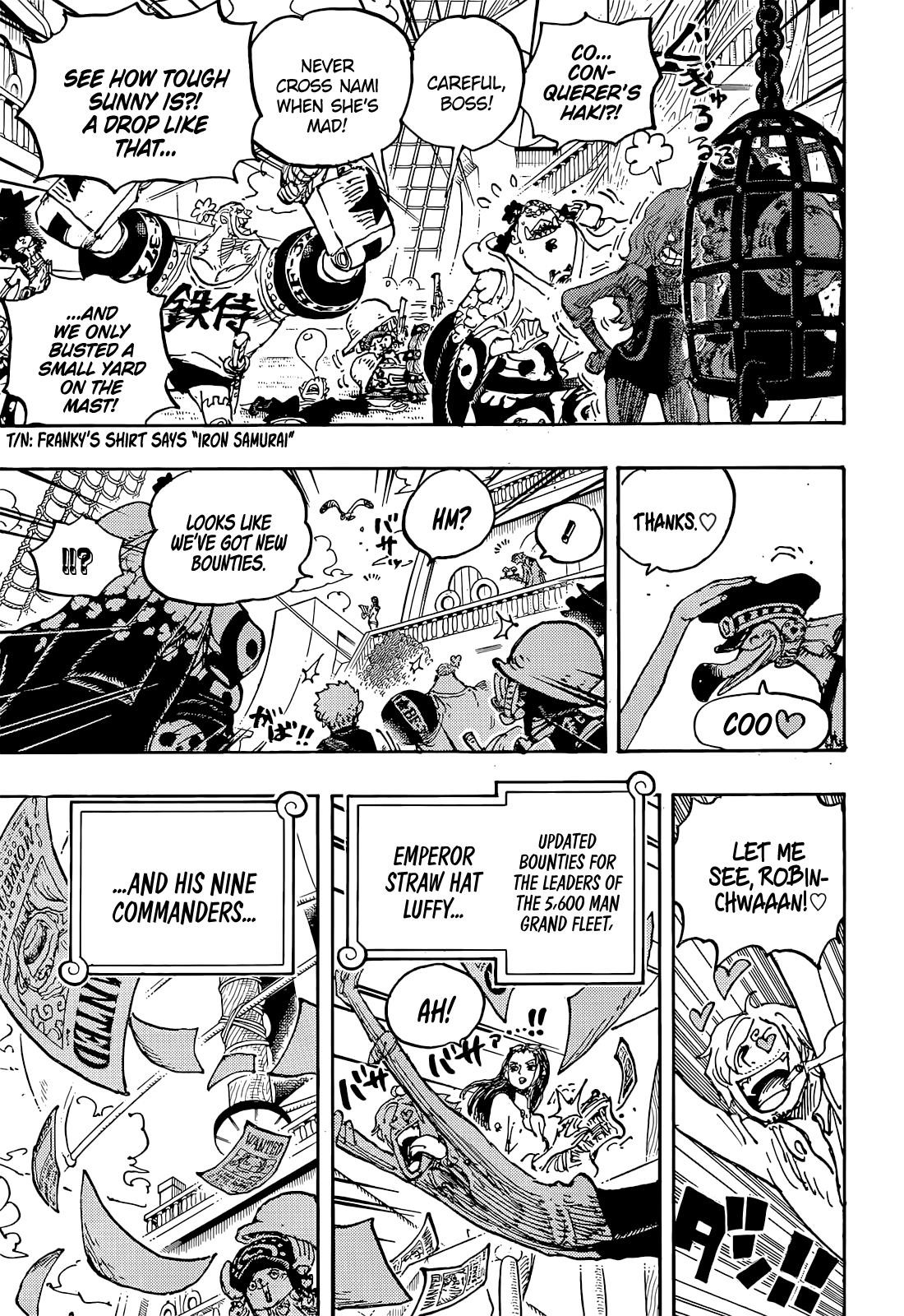One Piece Chapter 1058 - Page 3 in English