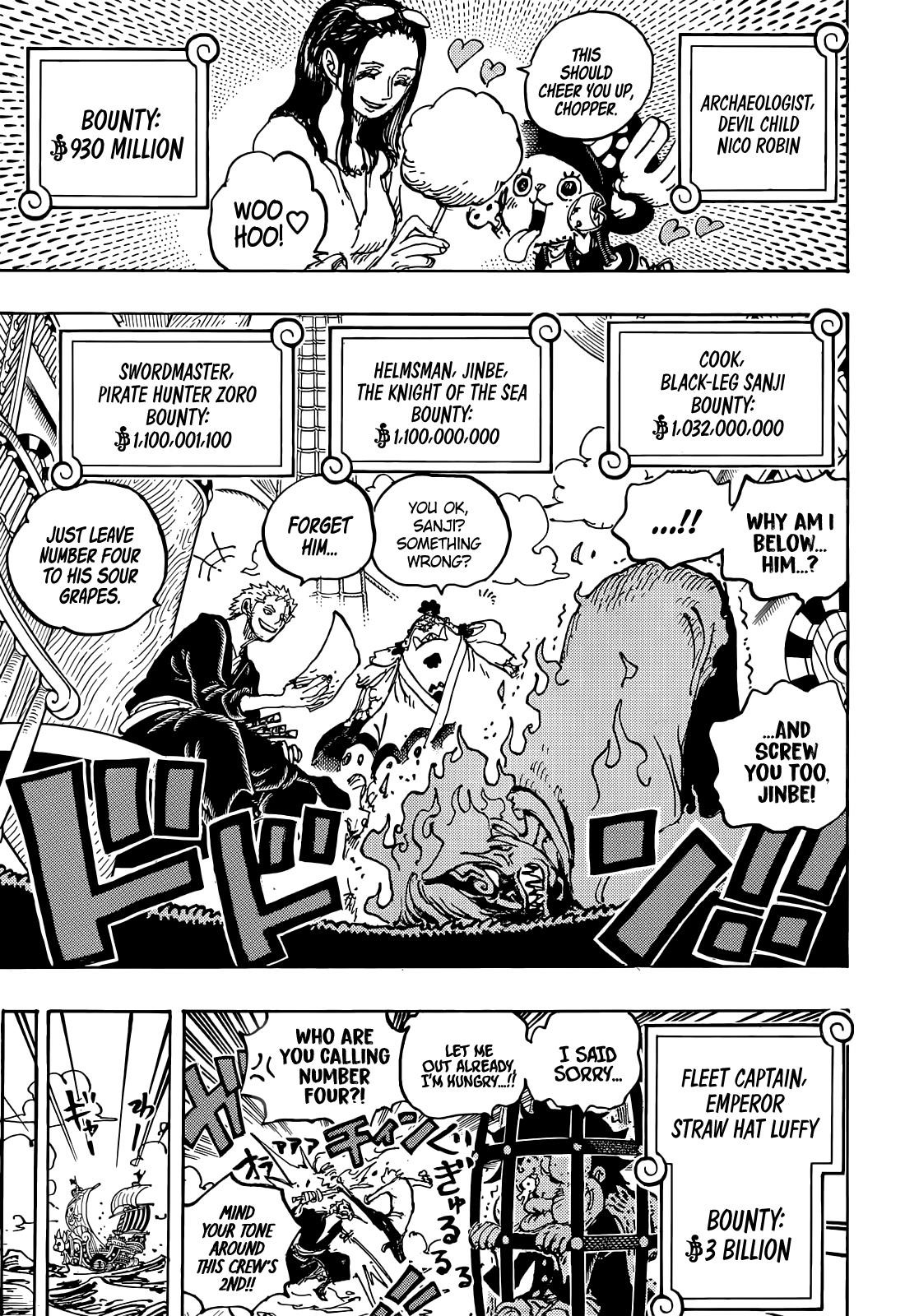 One Piece Chapter 1058 - Page 5 in English