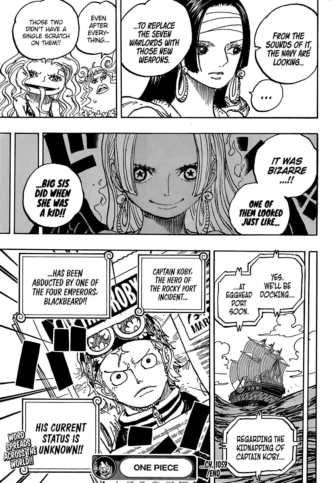 One Piece Chapter 1059 - Page 16 in English