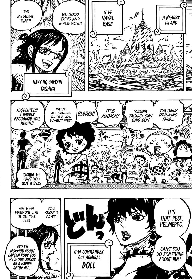 One Piece Chapter 1061 - Page 8 in English