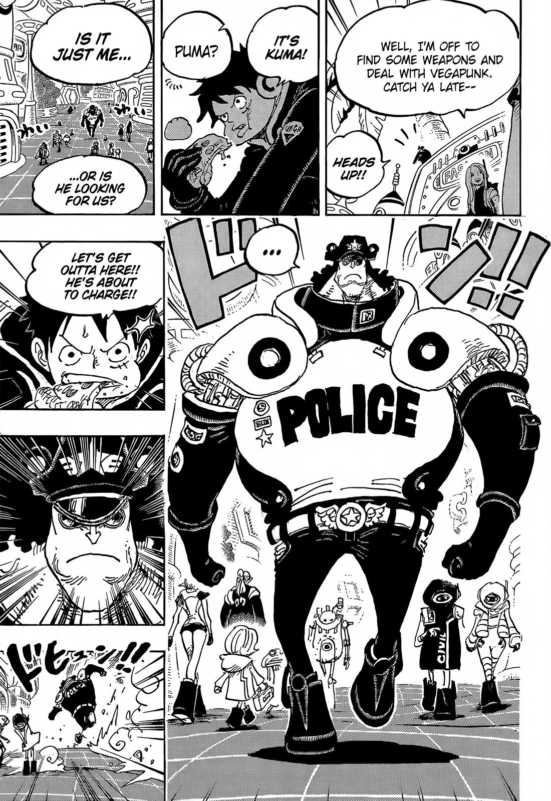 One Piece Chapter 1063 - Page 5 in English
