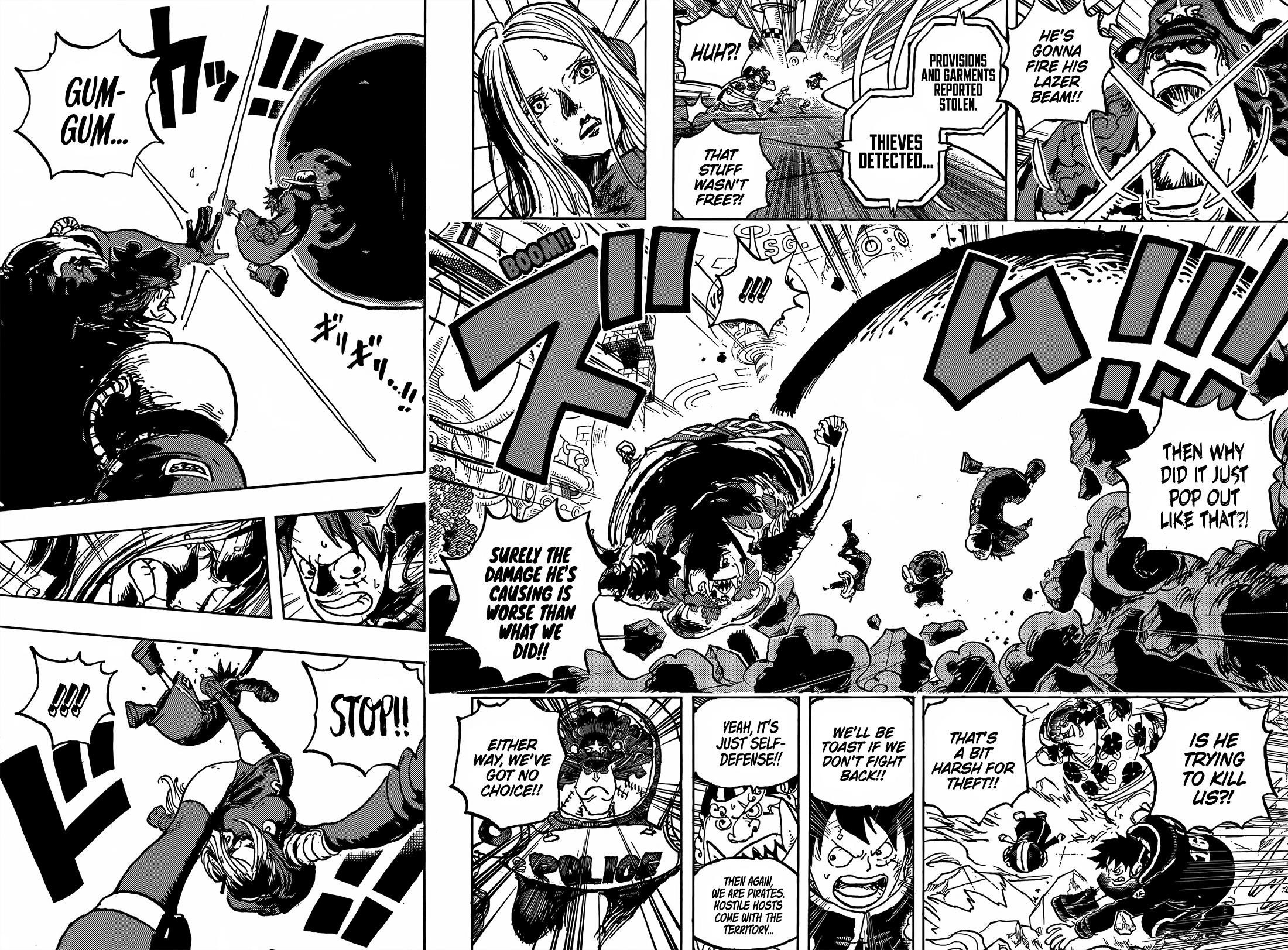 One Piece Chapter 1063 - Page 6 in English