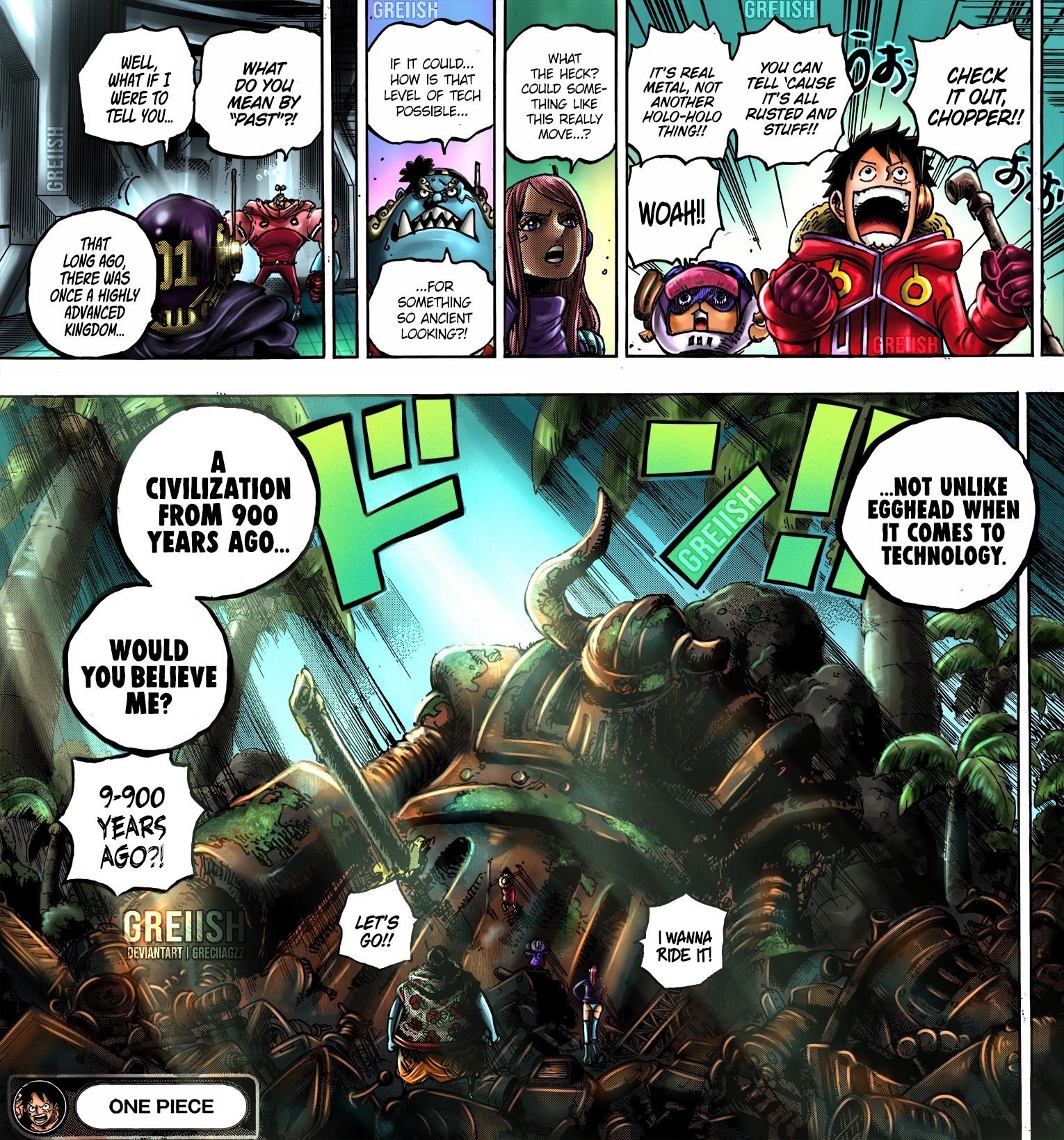 One Piece Chapter 1065 - Page 17 in English