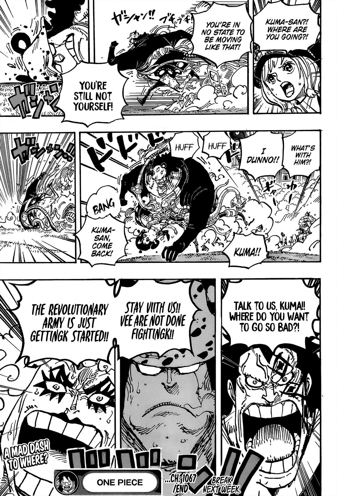 One Piece Chapter 1067 - Page 15 in English