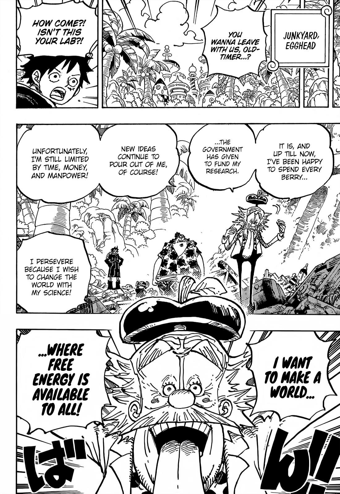 One Piece Chapter 1068 - Page 6 in English