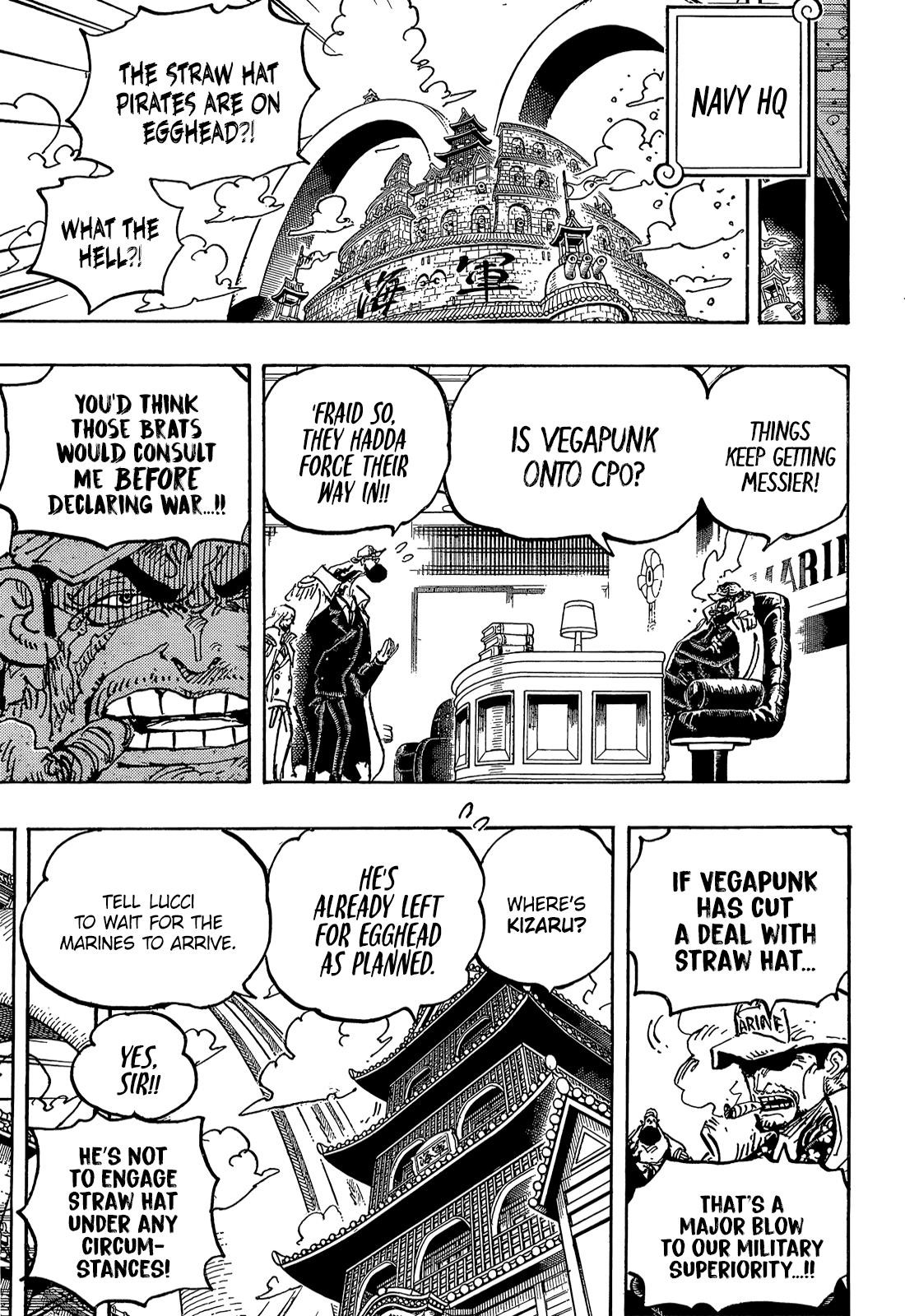 One Piece Chapter 1069 - Page 5 in English