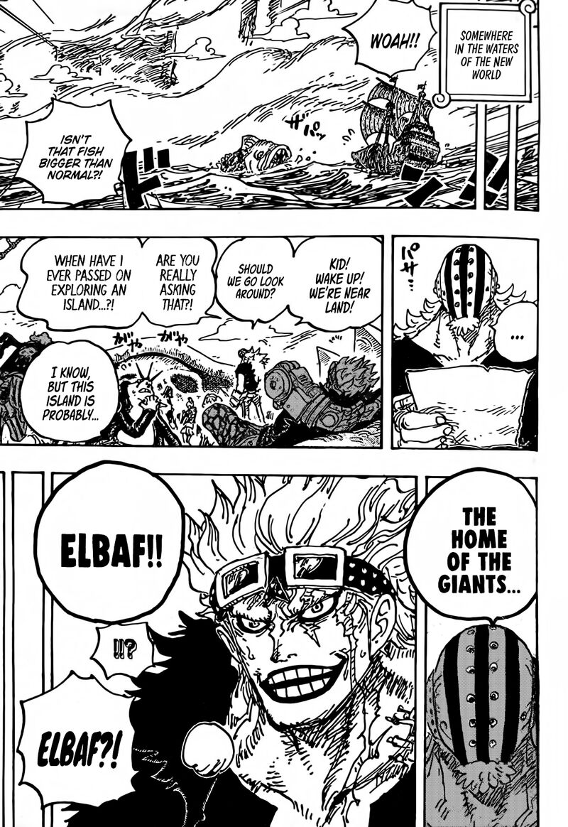 One Piece Chapter 1071 - Page 12 in English