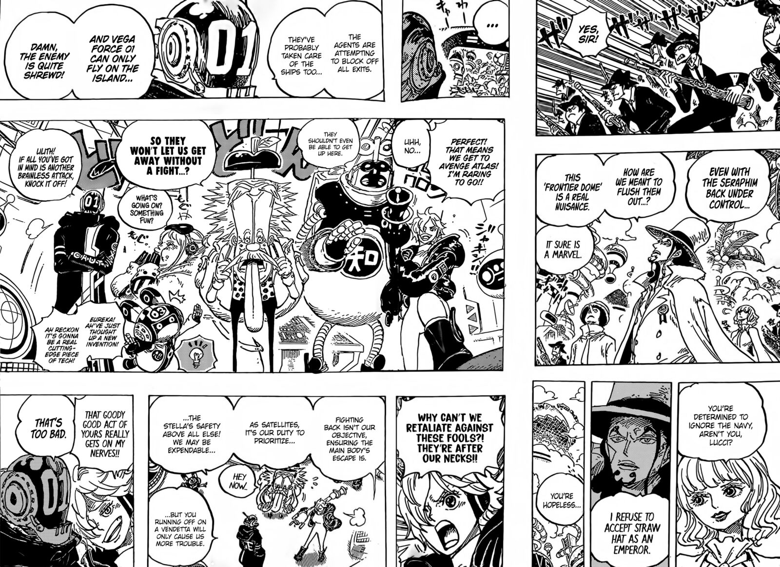 One Piece Chapter 1071 - Page 4 in English