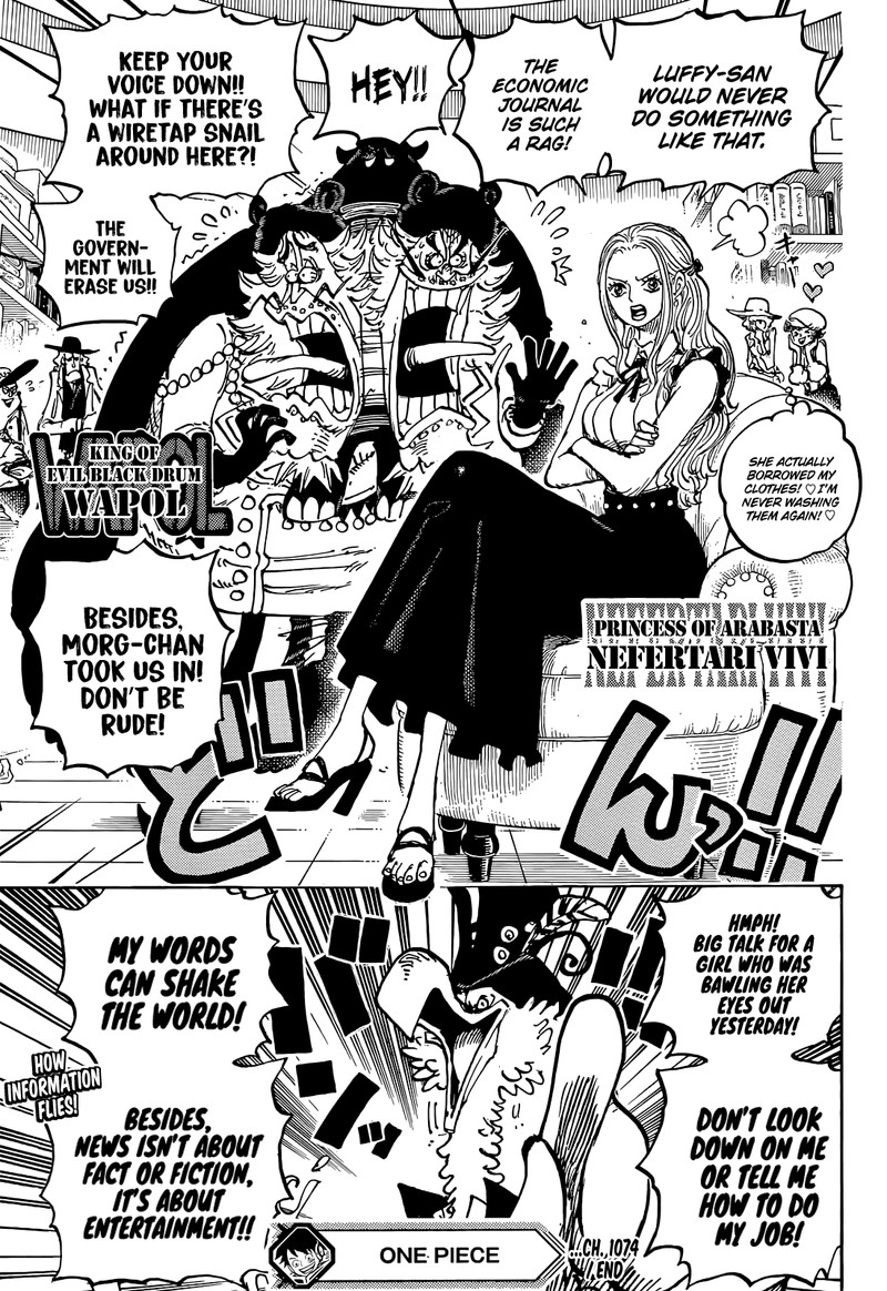 One Piece Chapter 1074 - Page 16 in English