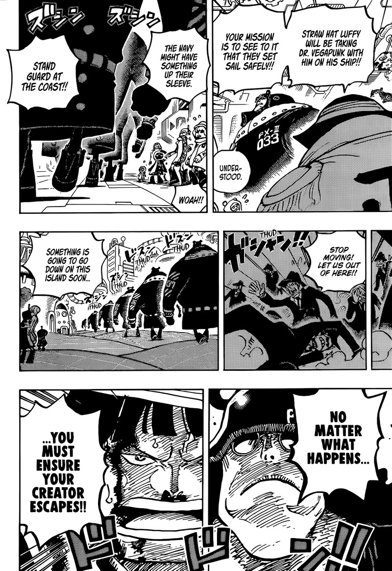 One Piece Chapter 1074 - Page 6 in English