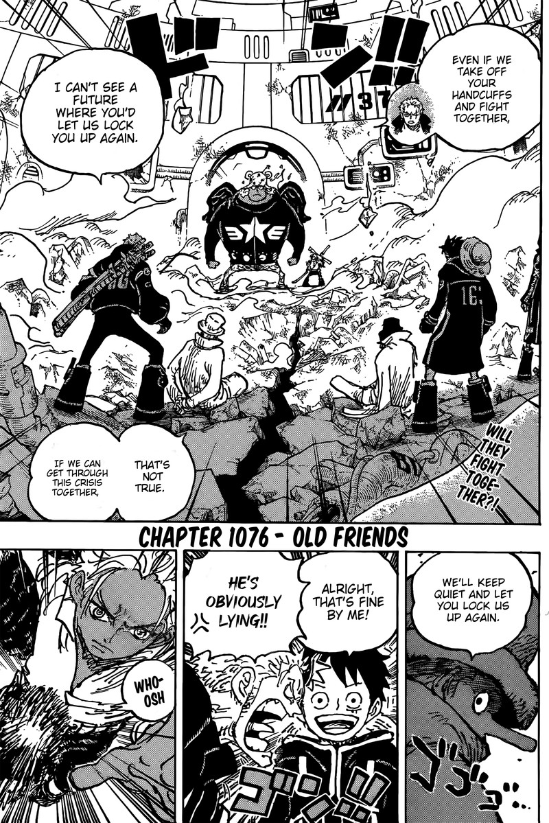 One Piece Chapter 1076 - Page 3 in English