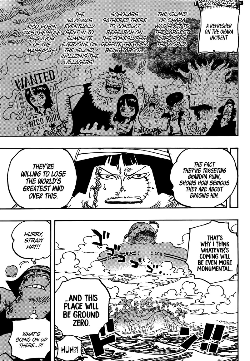 One Piece Chapter 1077 - Page 3 in English