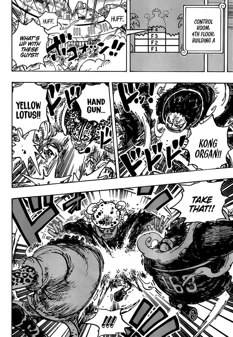 One Piece Chapter 1077 - Page 4 in English
