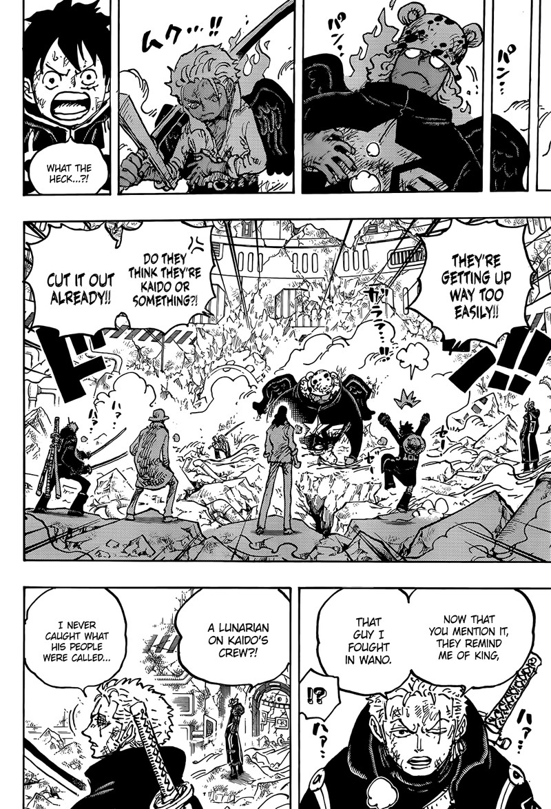 One Piece Chapter 1077 - Page 6 in English