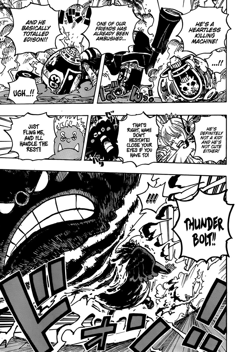 One Piece Chapter 1077 - Page 9 in English