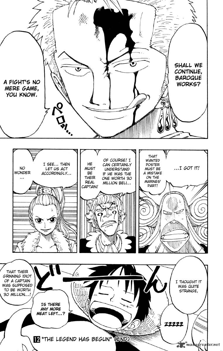 One Piece Chapter 108 - Page 19 in English