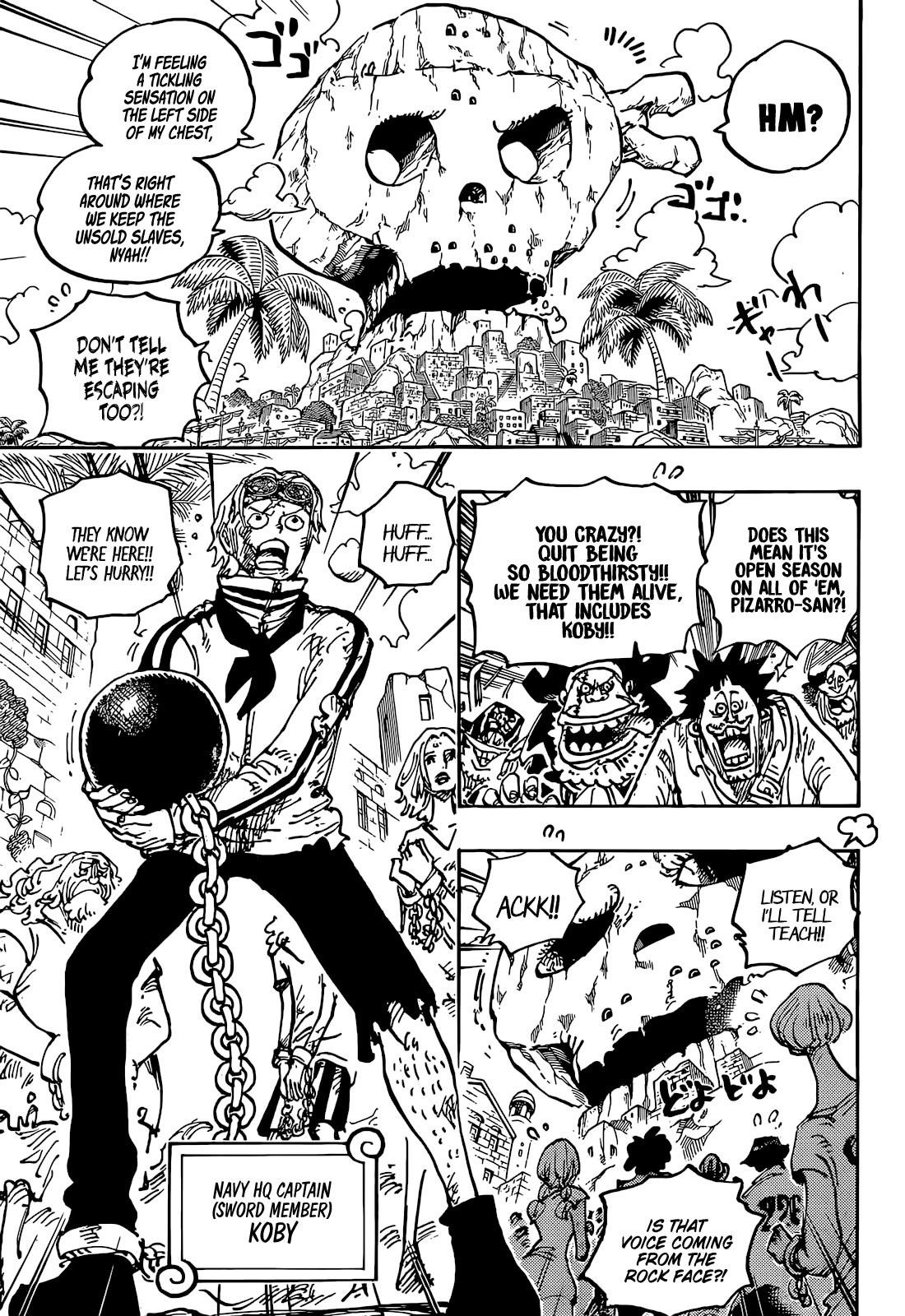 One Piece Chapter 1080 - Page 5 in English