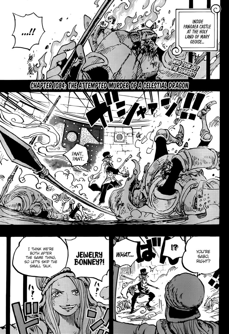 One Piece Chapter 1084 - Page 3 in English