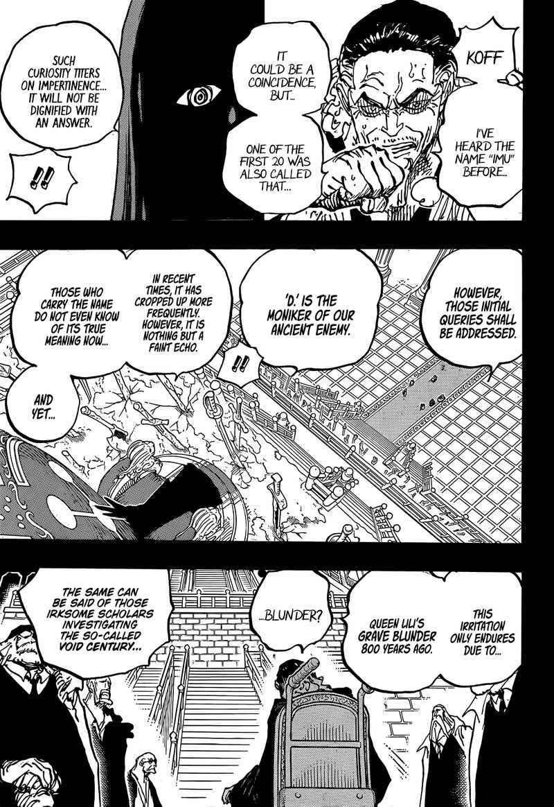 One Piece Chapter 1085 - Page 3 in English