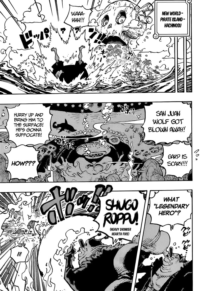 One Piece Chapter 1087 - Page 3 in English
