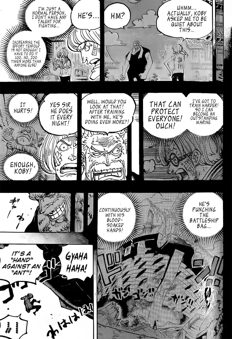 One Piece Chapter 1088 - Page 11 in English