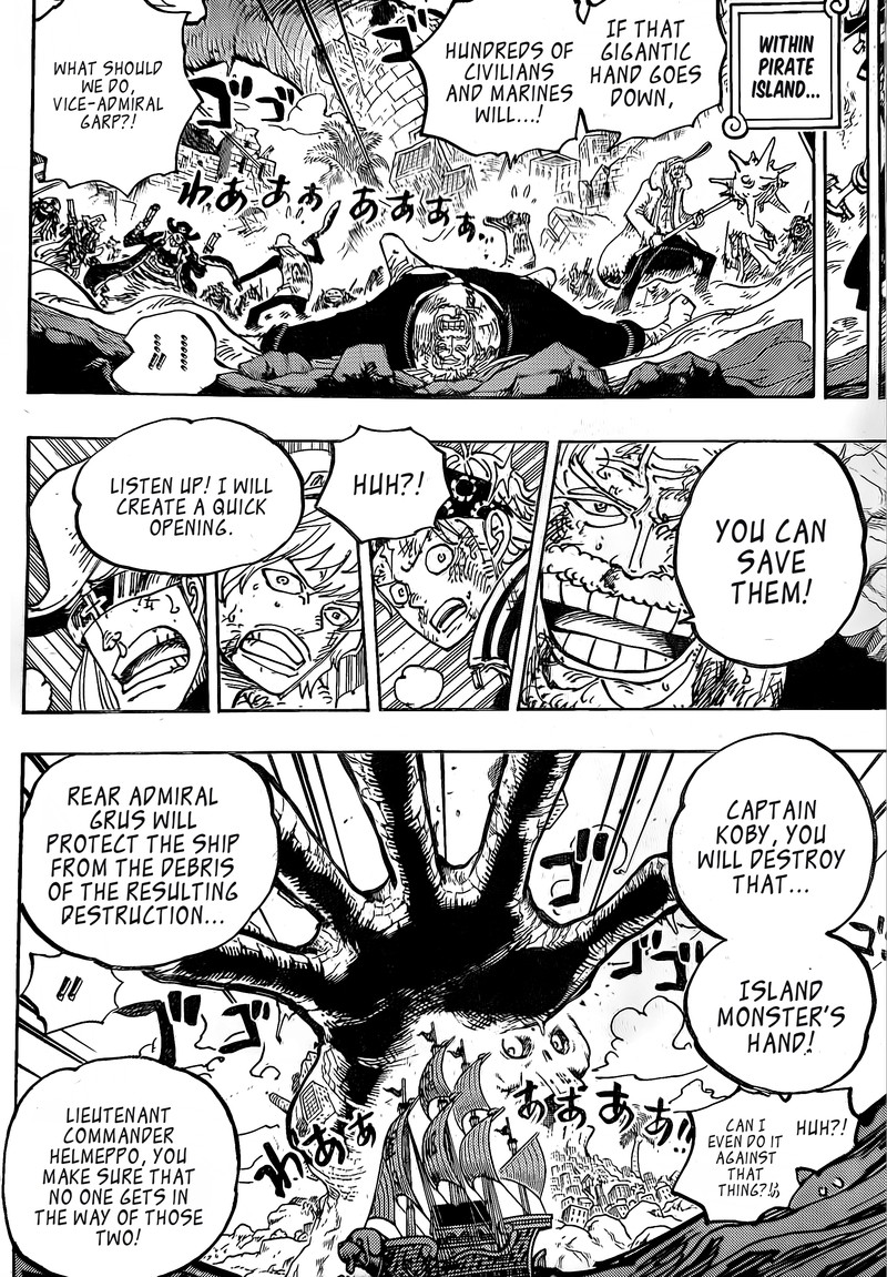 One Piece Chapter 1088 - Page 5 in English