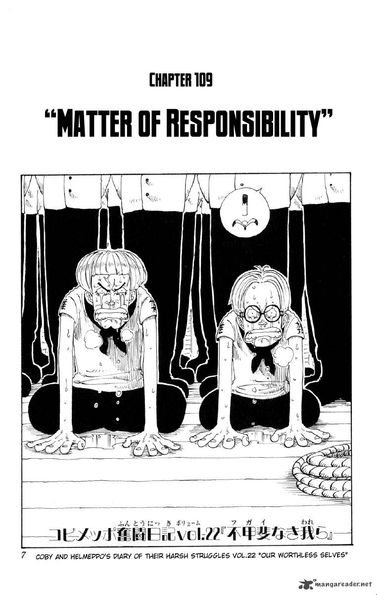 One Piece Chapter 109 - Page 7 in English