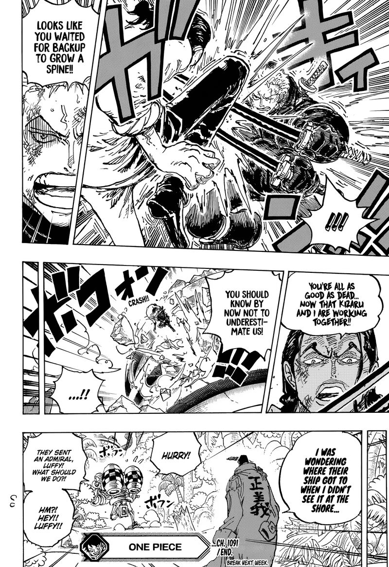 One Piece Chapter 1091 - Page 16 in English