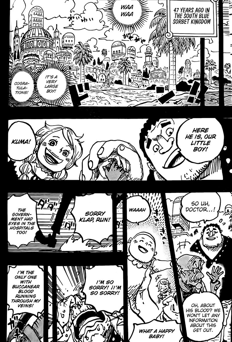 One Piece Chapter 1095 - Page 10 in English