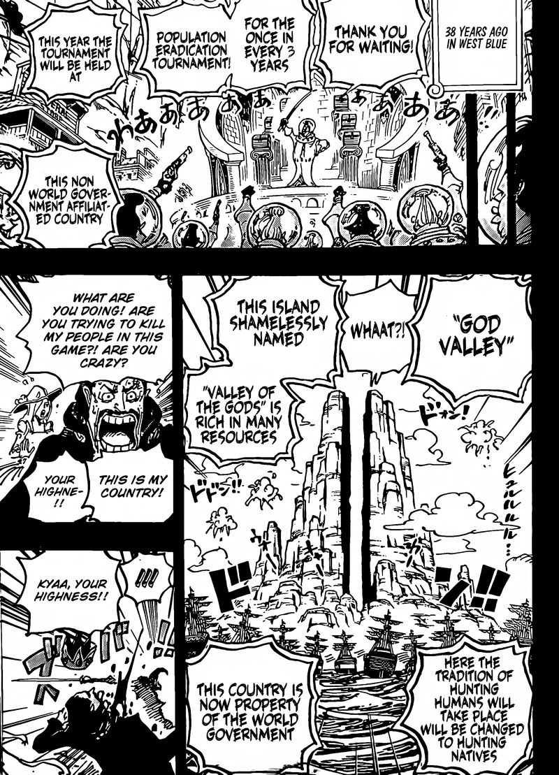 One Piece Chapter 1095 - Page 13 in English