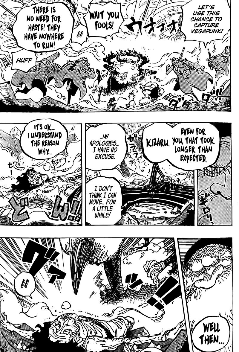 One Piece Chapter 1095 - Page 5 in English