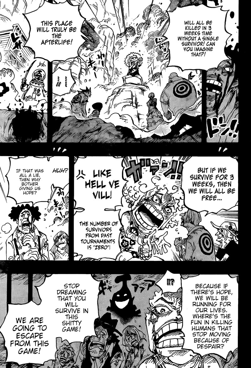 One Piece Chapter 1096 - Page 4 in English