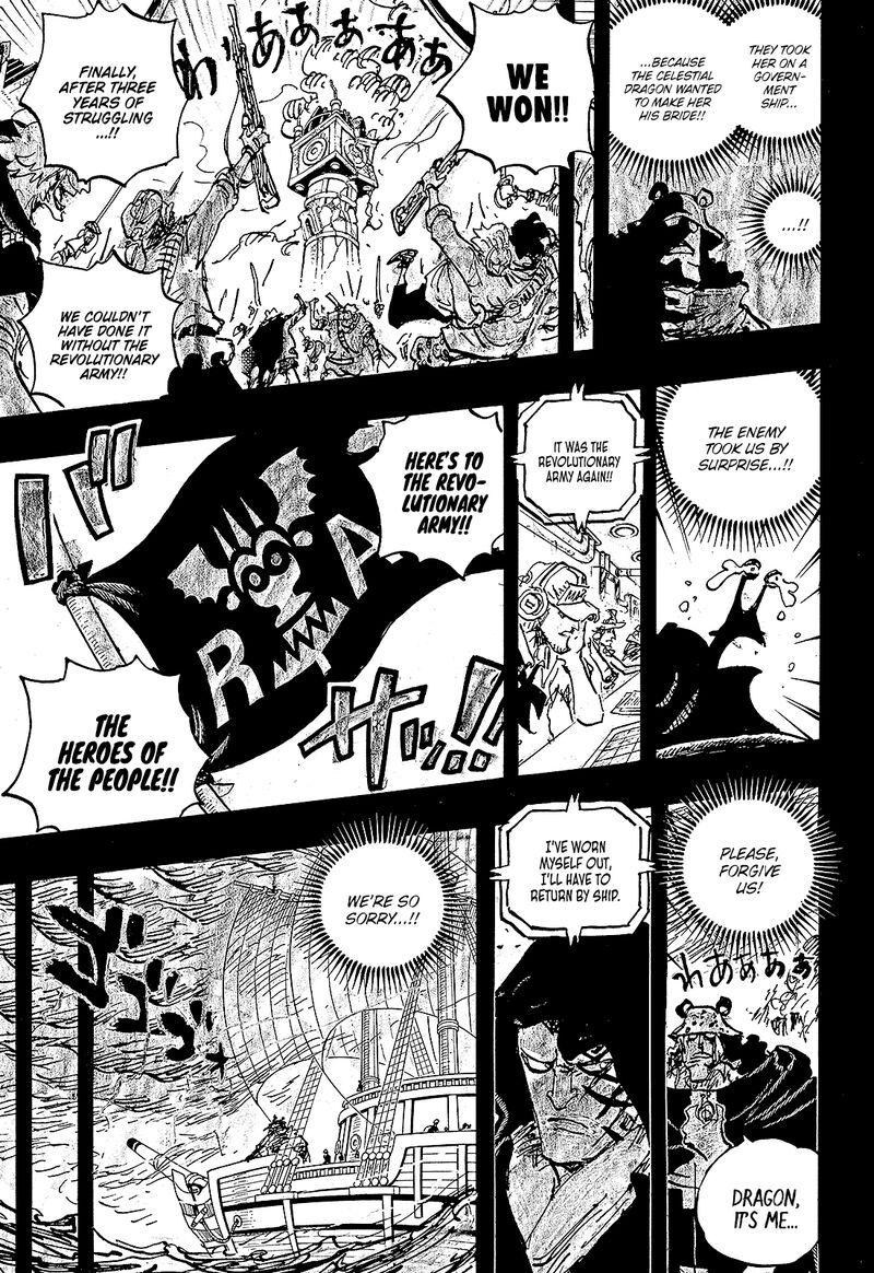 One Piece Chapter 1098 - Page 3 in English