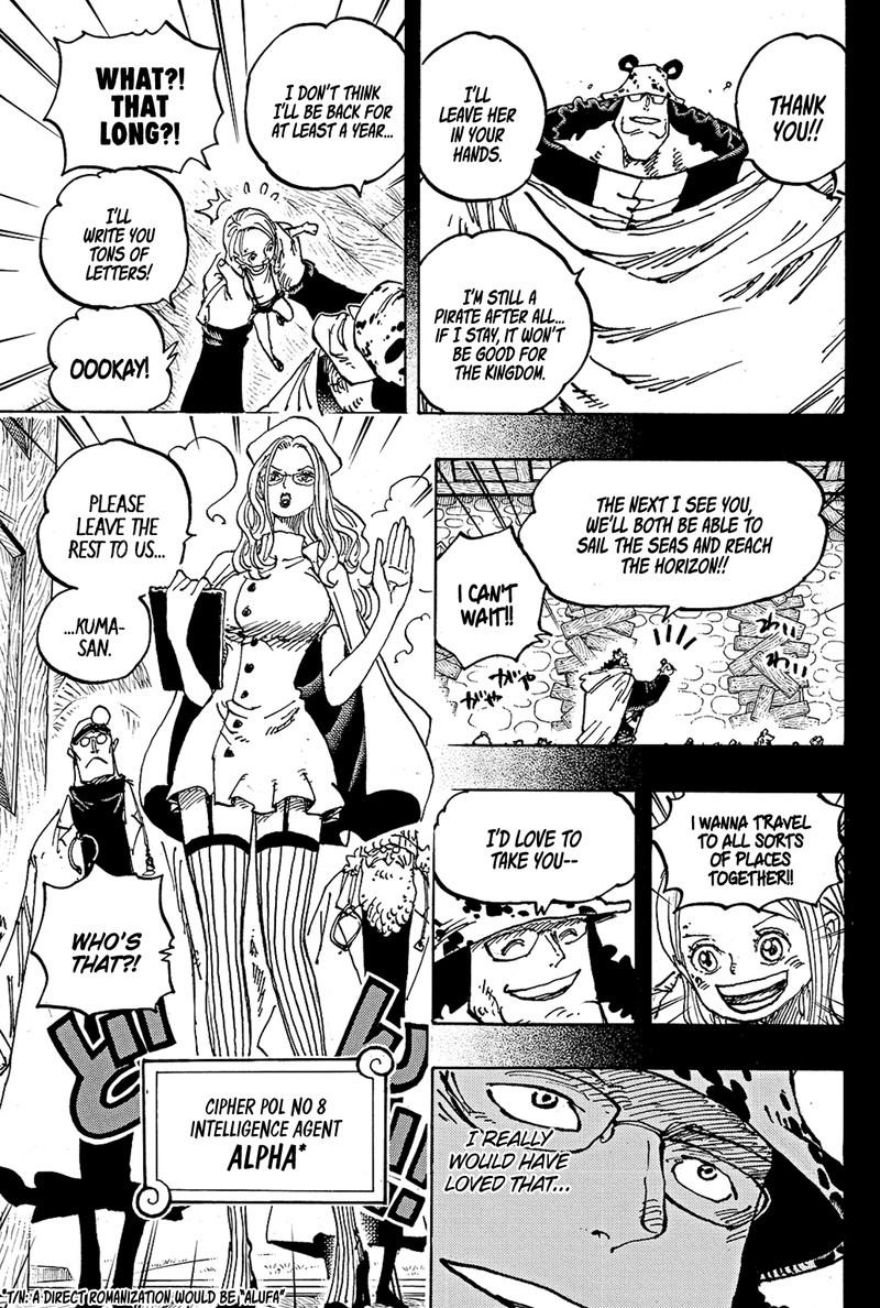 One Piece Chapter 1100 - Page 13 in English
