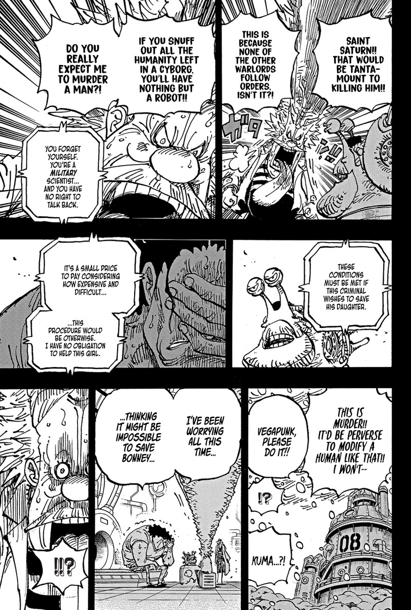 One Piece Chapter 1100 - Page 5 in English