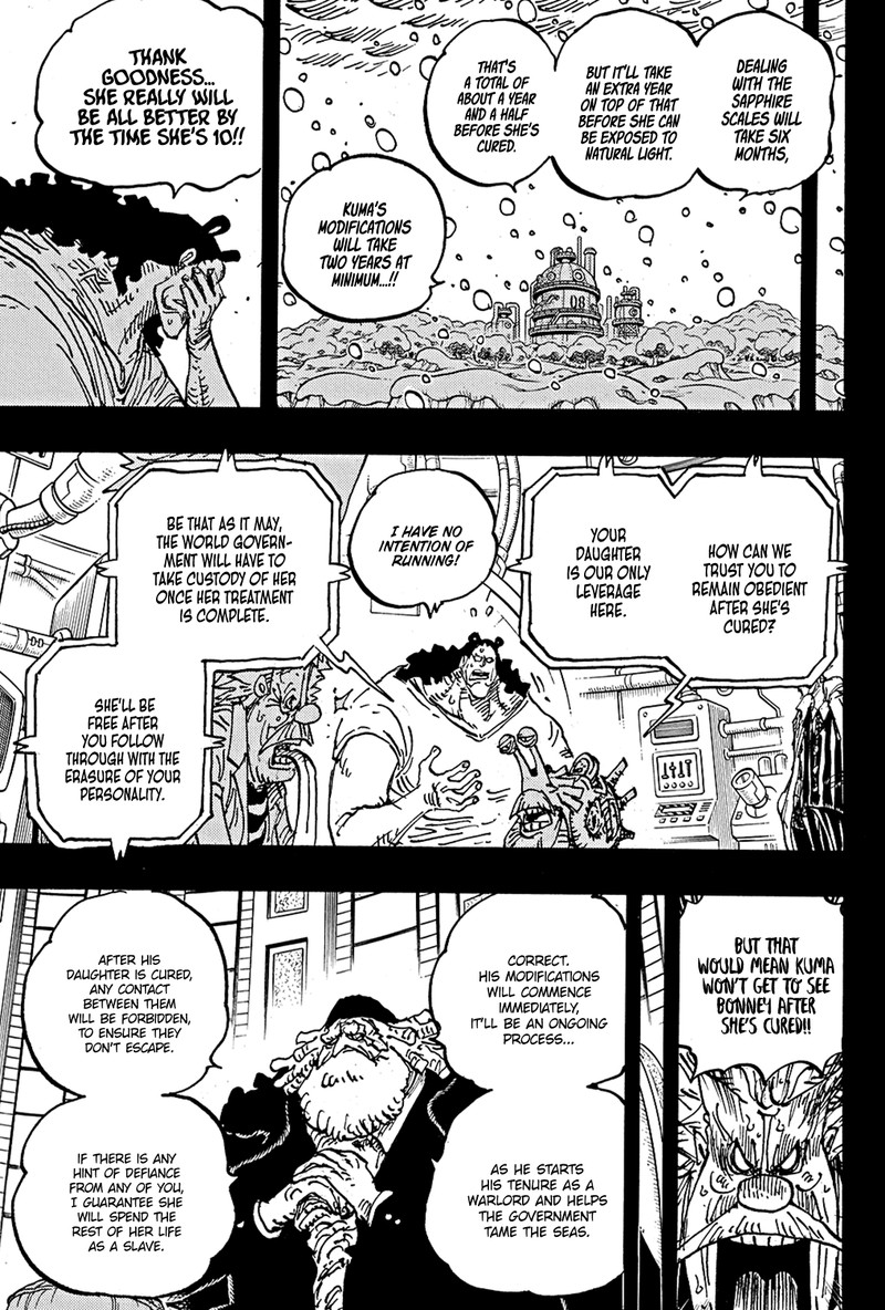One Piece Chapter 1100 - Page 7 in English
