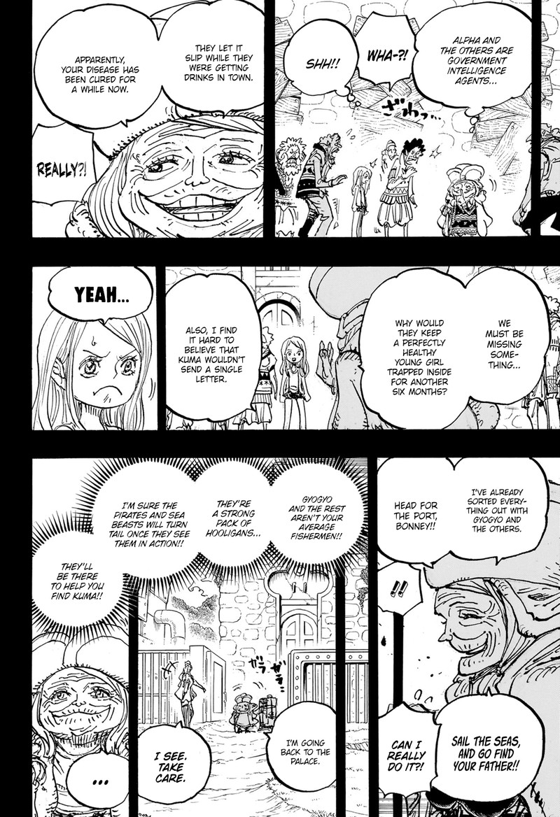 One Piece Chapter 1101 - Page 14 in English