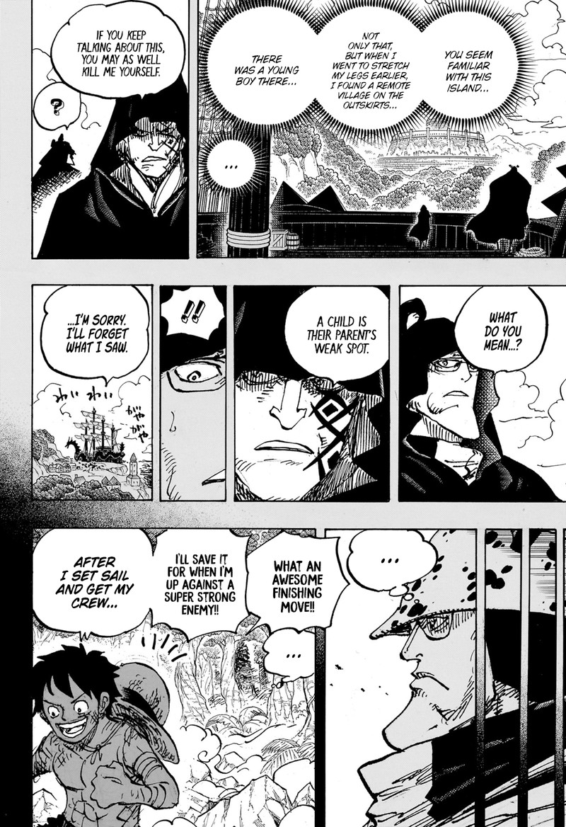 One Piece Chapter 1101 - Page 4 in English