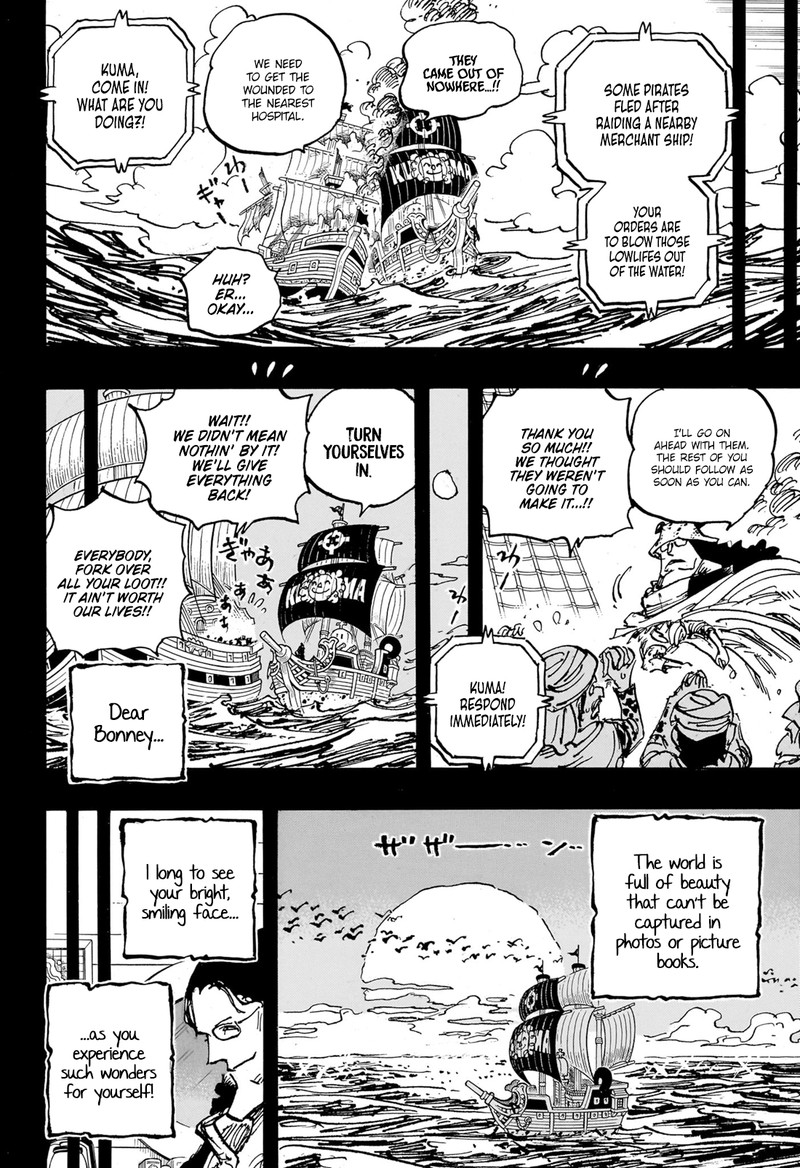 One Piece Chapter 1101 - Page 6 in English