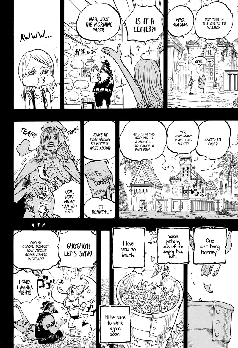 One Piece Chapter 1101 - Page 8 in English