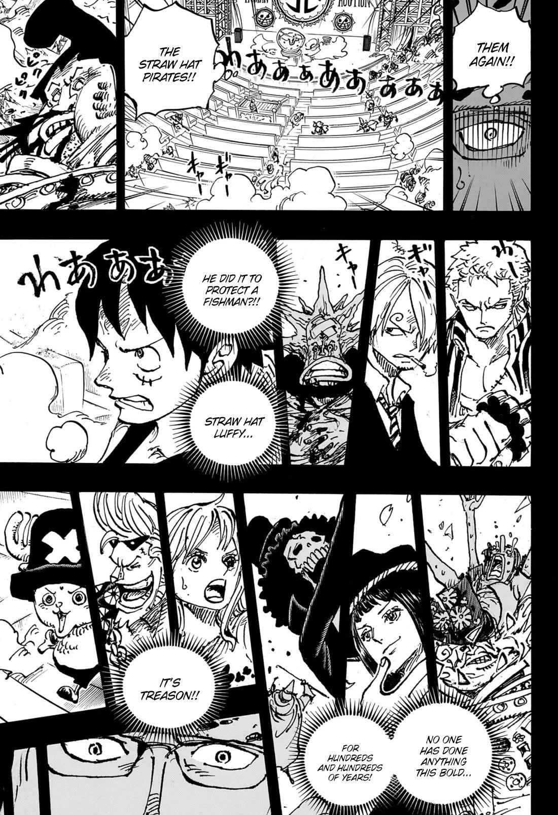One Piece Chapter 1102 - Page 10 in English