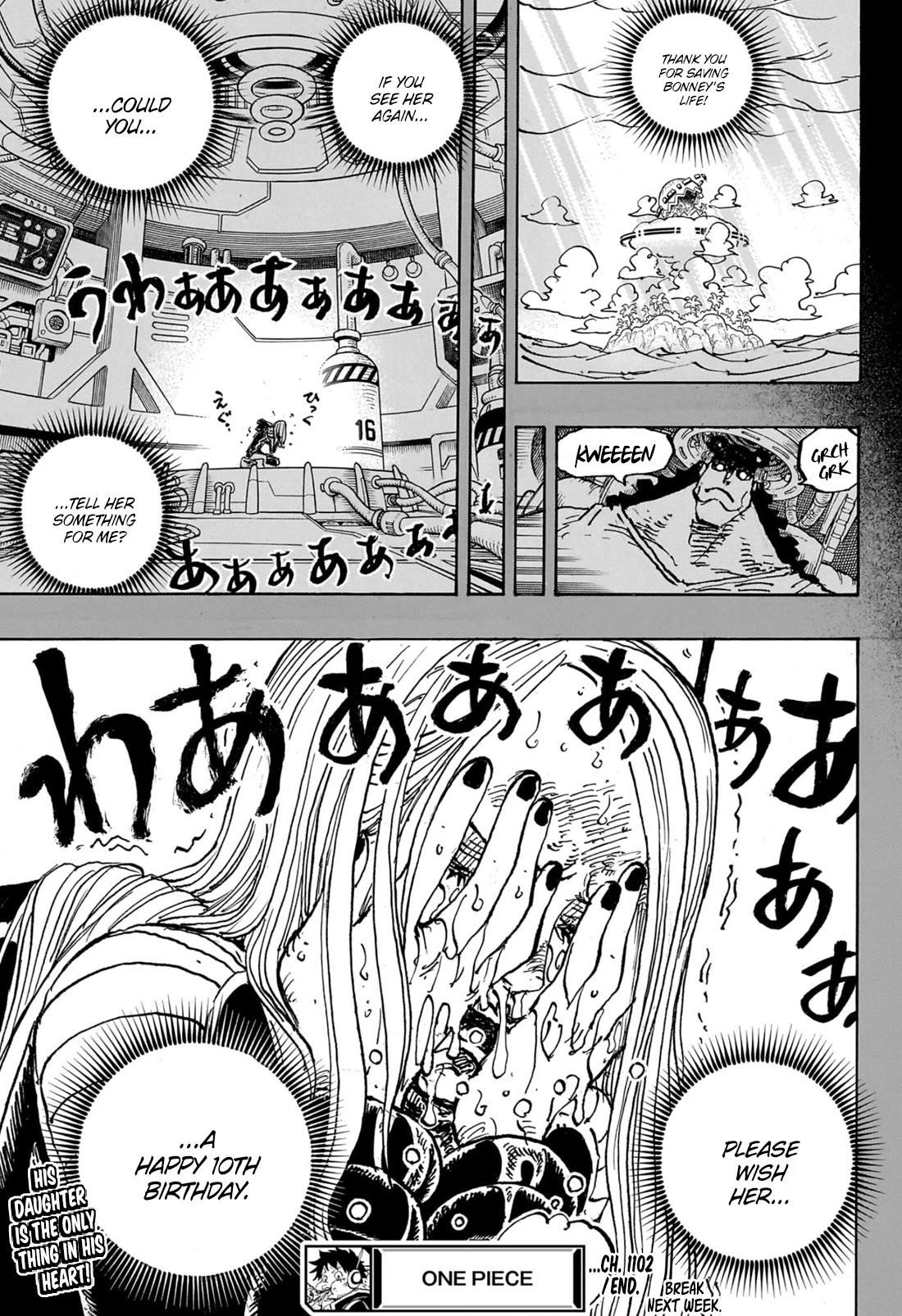 One Piece Chapter 1102 - Page 18 in English