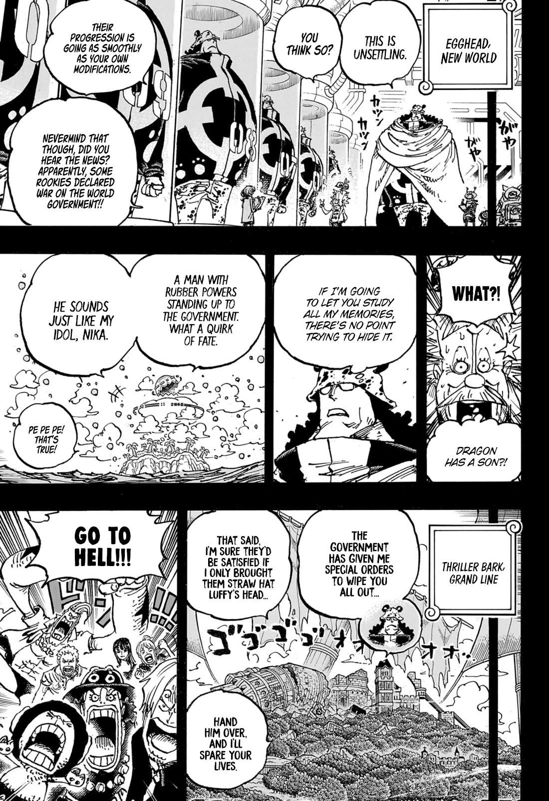 One Piece Chapter 1102 - Page 6 in English