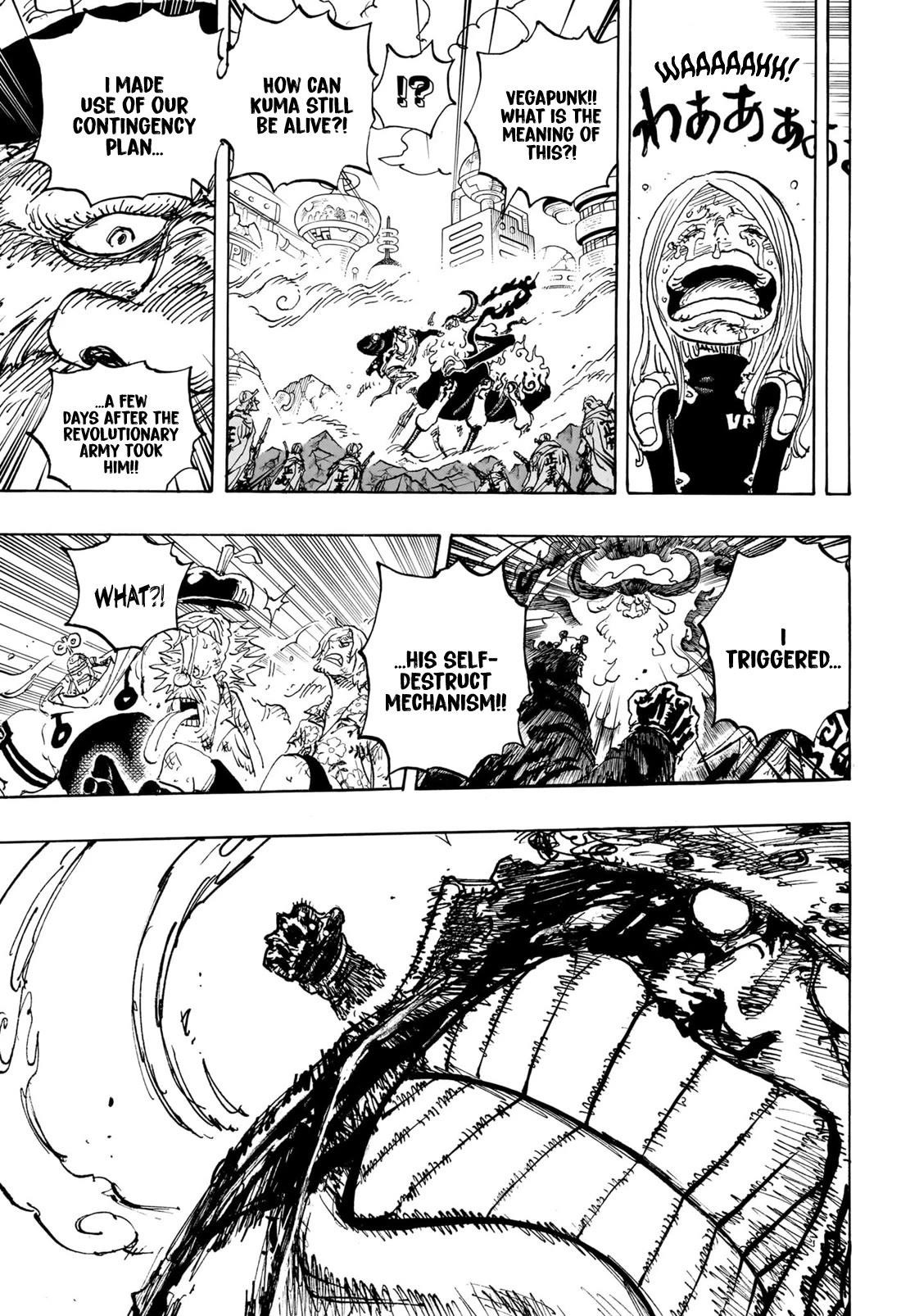 One Piece Chapter 1104 - Page 3 in English