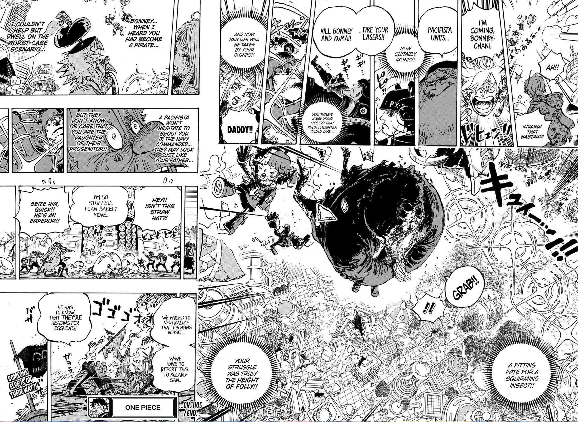 One Piece Chapter 1105 - Page 11 in English