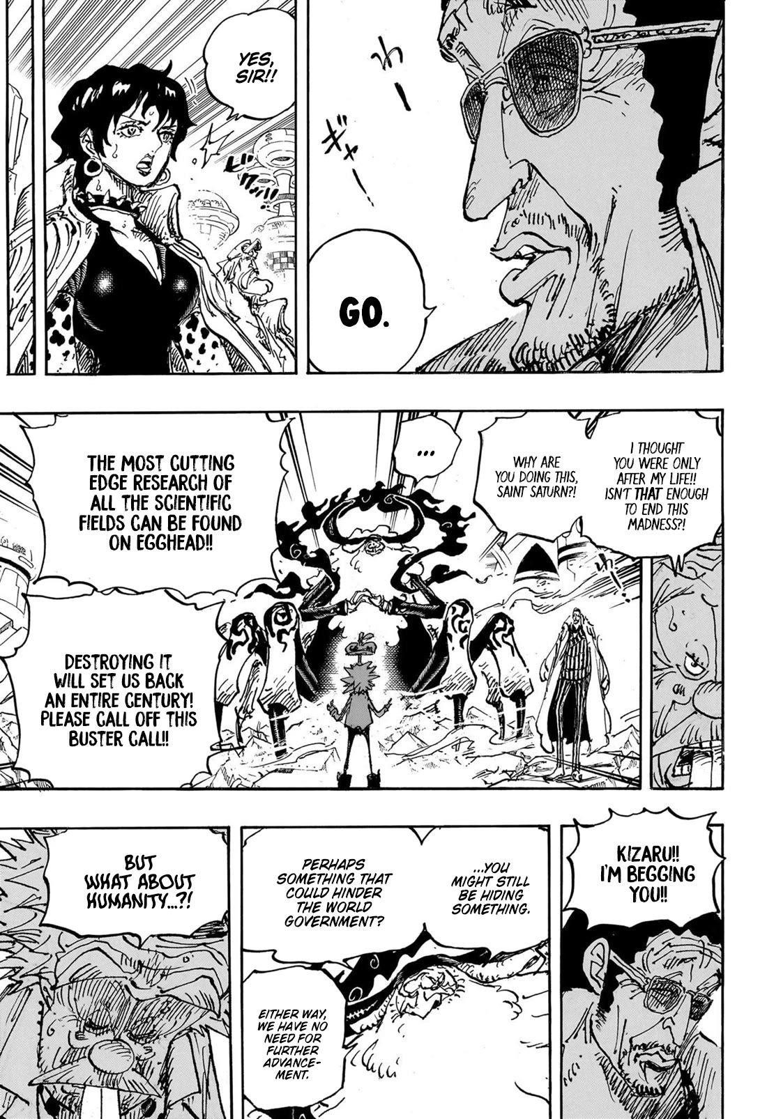 One Piece Chapter 1105 - Page 4 in English